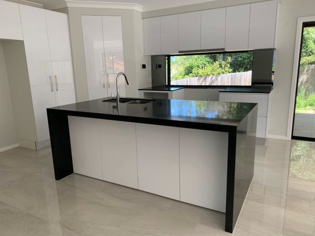 Kitchen island benchtop